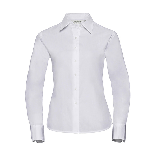 Russell Europe | Chemise en sergé classique pour femme LS